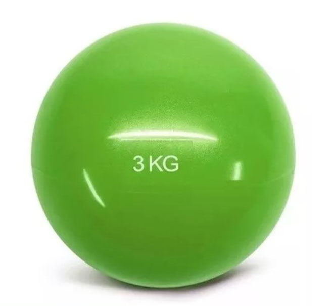 BALON MEDICINAL DE SILICONA 3 KILOS SIN REBOTE