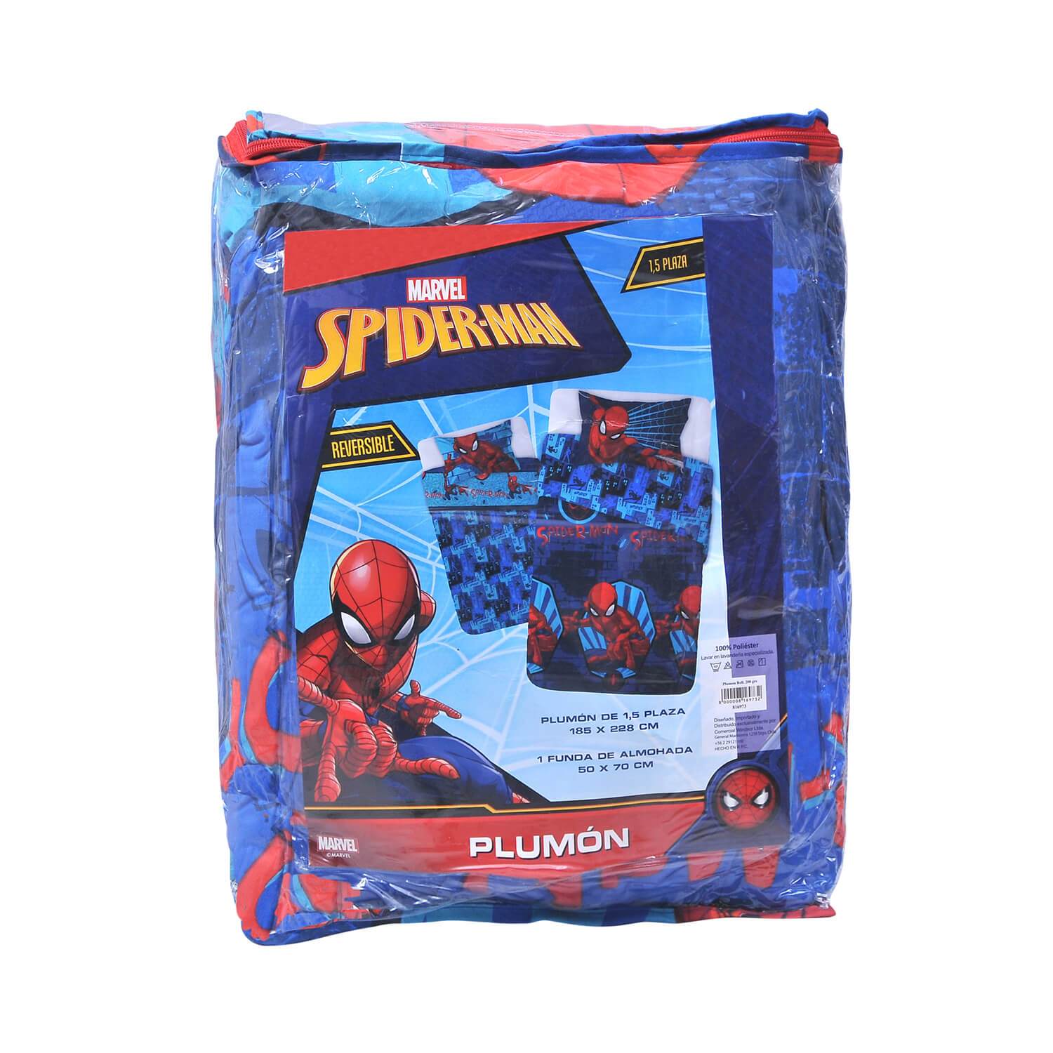 PLUMON SINGLE SPIDERMAN CIUD. - $ - 555