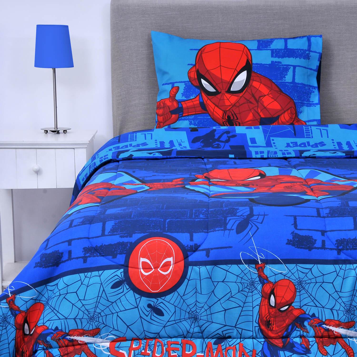 PLUMON SINGLE SPIDERMAN CIUD. - $ - 555